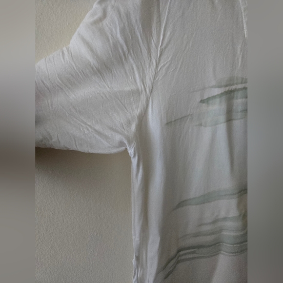 Coco International L/XL White Dress with Handpainted Sunflower Design - Picture 5 of 11